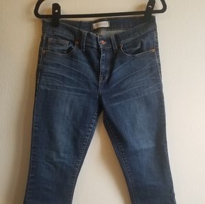 Madewell skinny skinny crop
